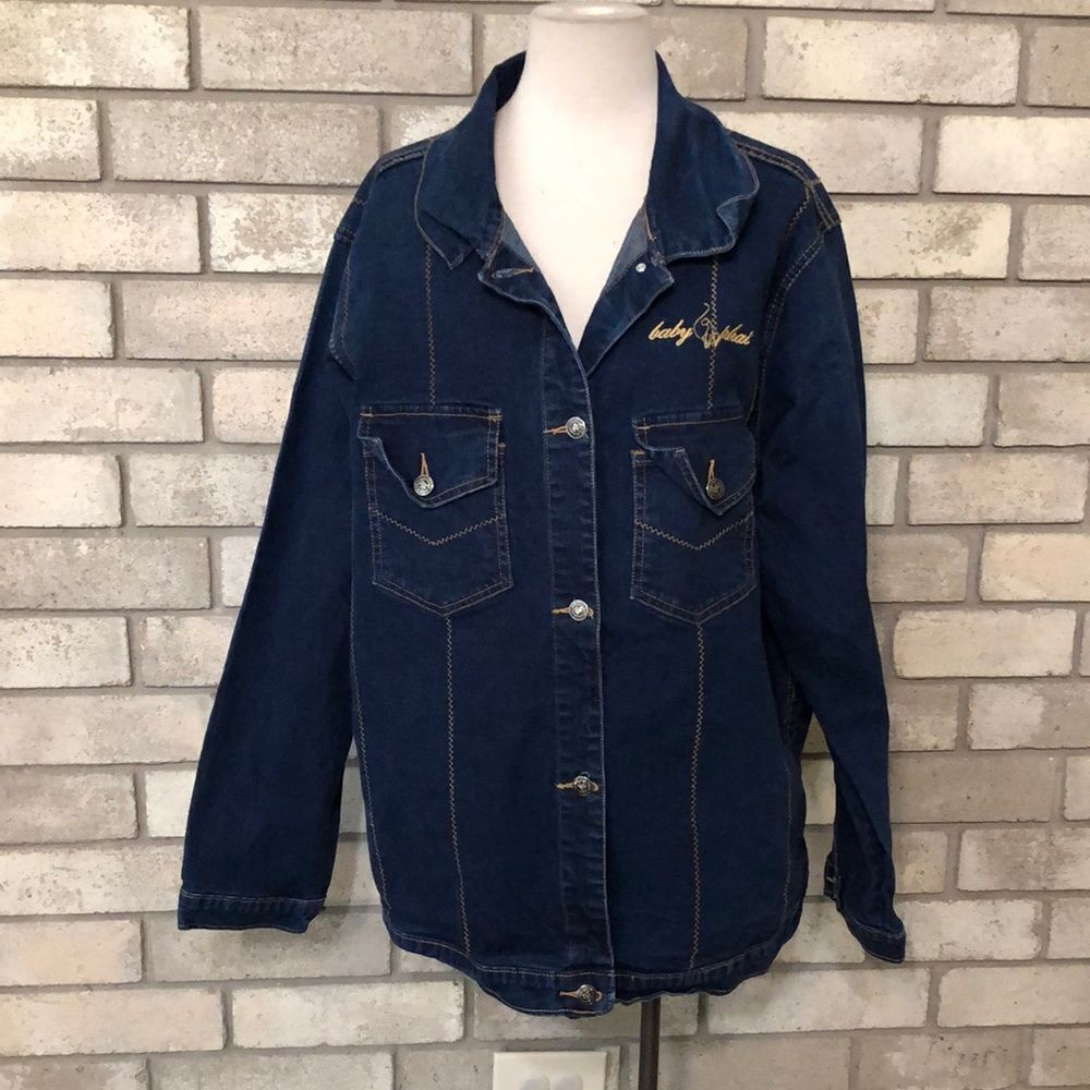 Baby phat very nice jeans jacket size 23/24